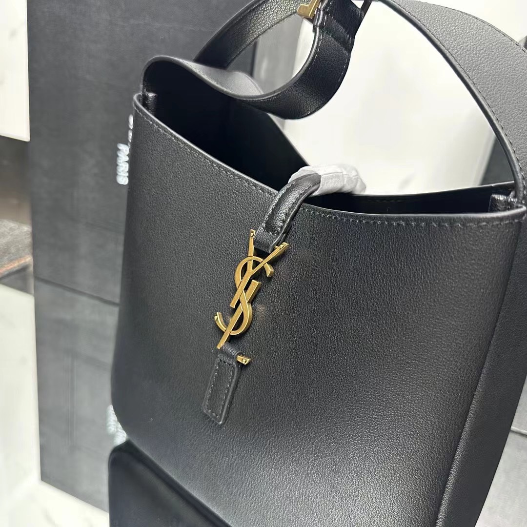 Lady Designer Supple Small leather shoulder bag-Black - Bag - Gorchic - $146.99