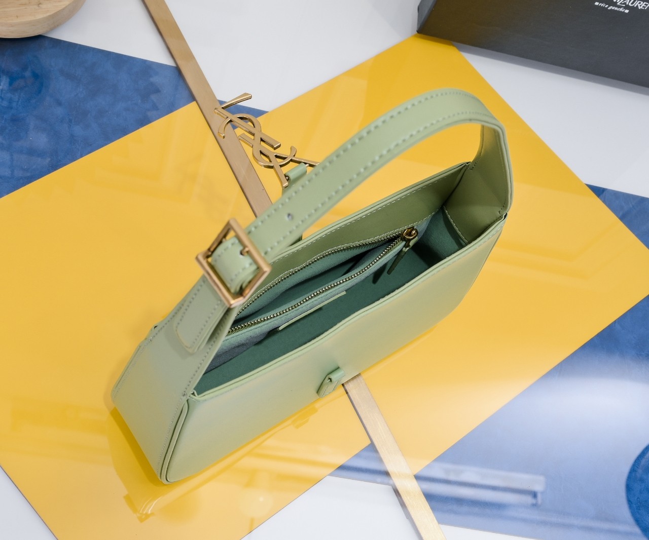 Lady Designer Fashion Le 5 à 7 Hobo Bag Leather-Green - Bag - Gorchic - $121.99