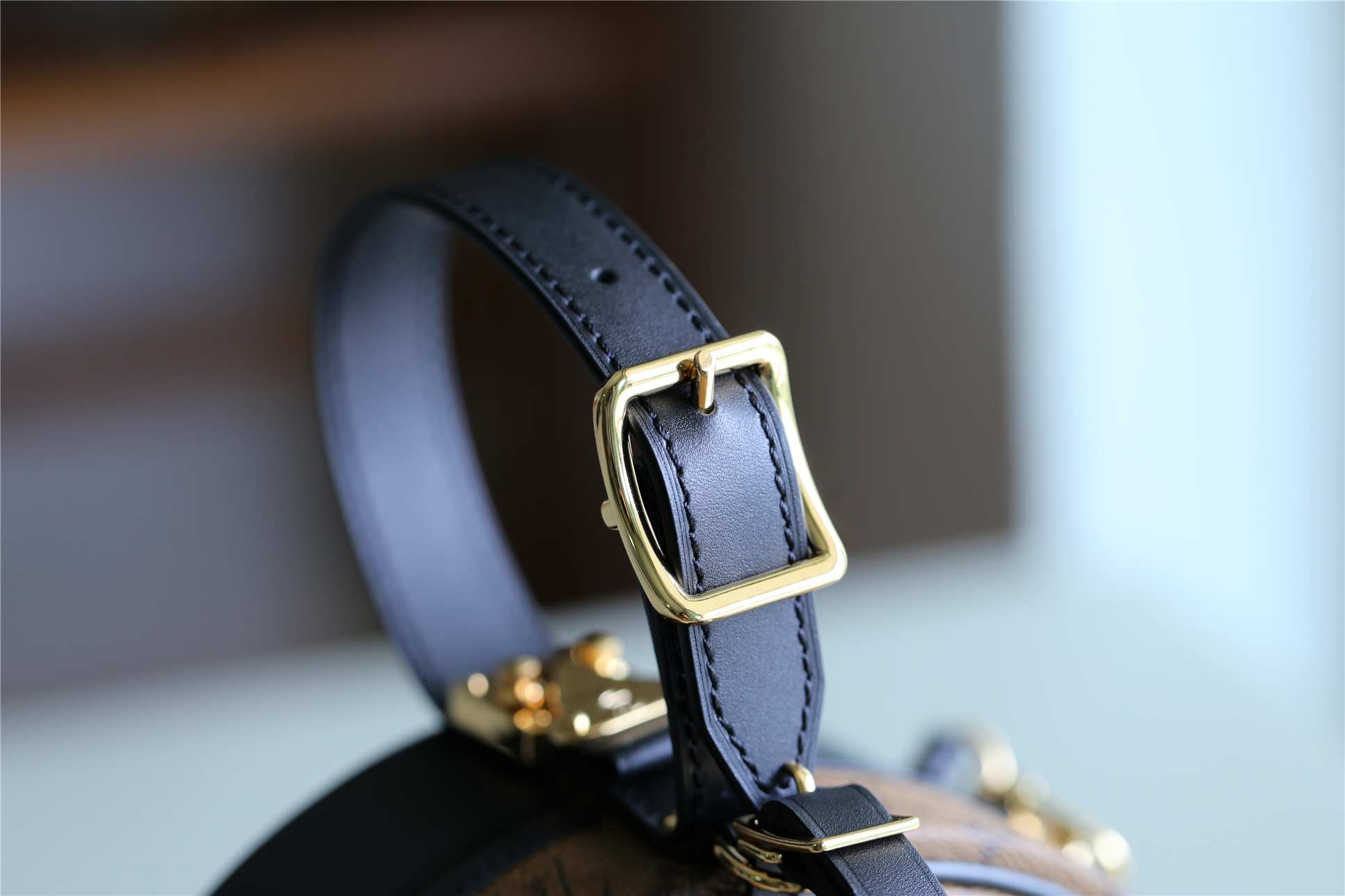 Designer Monogram Reverse Petite Boite Chapeau Bag - Gorchic - $178.99