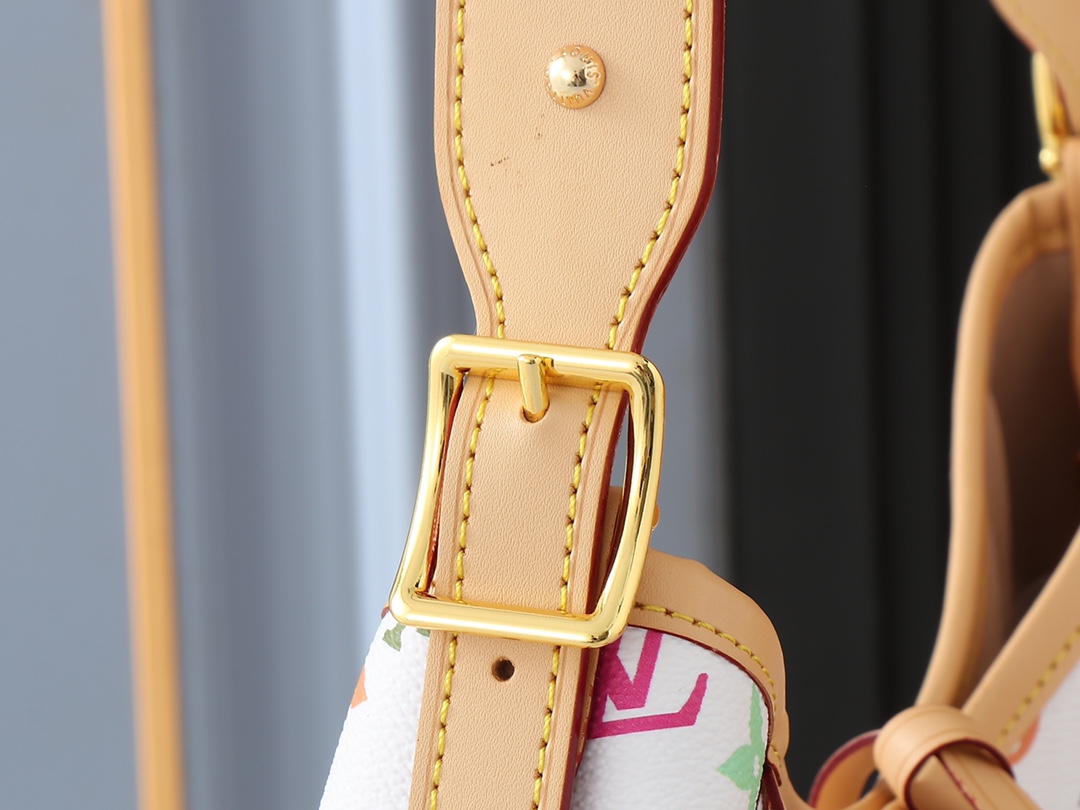 Designer Monogram x Murakami  x TM CarryAll PM White Bag - Gorchic - $119.99