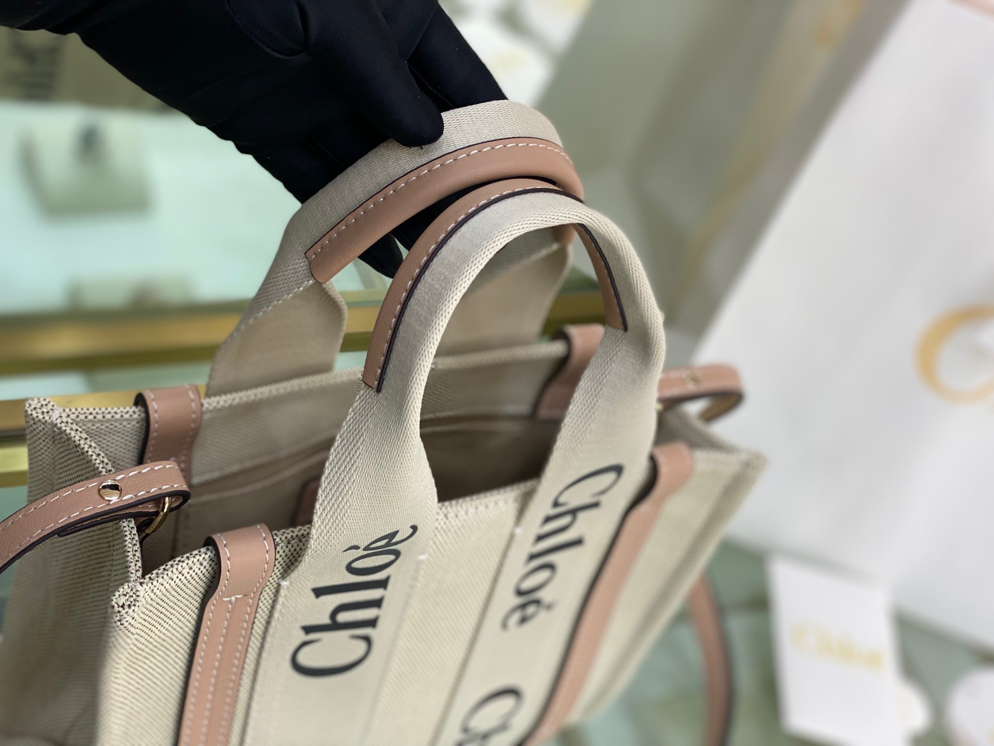 chleo Woody tote bag Small Size - Bag - Gorchic - $113.99