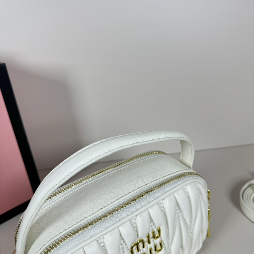 MU Logo Patch Zipped Clutch Bag - Gorchic - $100.99