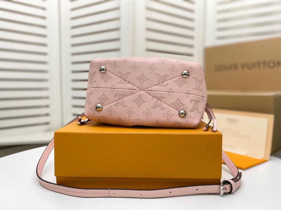 Designer Monogram Bella Pink Jasmin Bag - Gorchic - $130.99