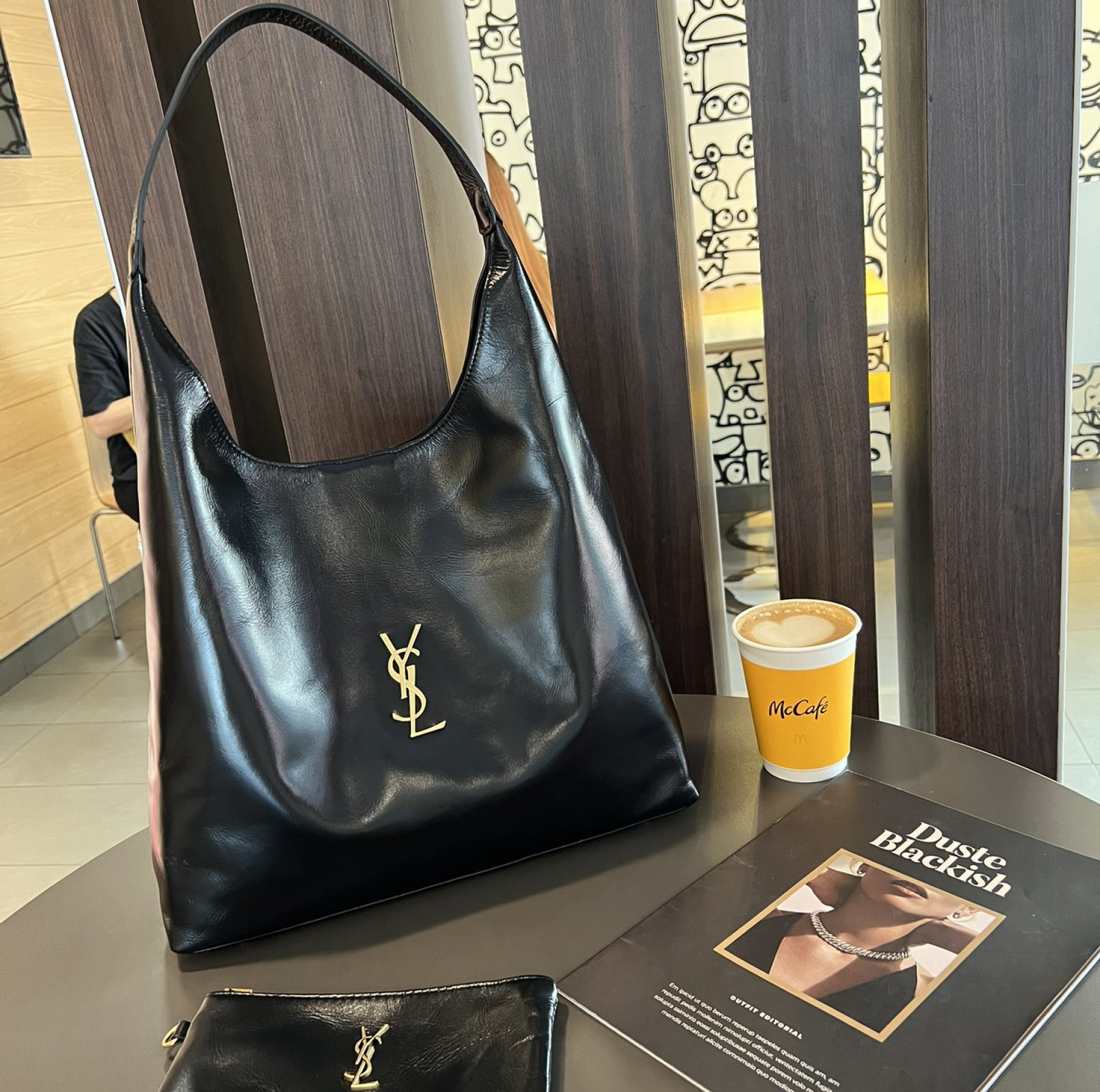 Lady Designer New Hobo Oil Waxed Leather Underarm Bag - Gorchic - $128.99