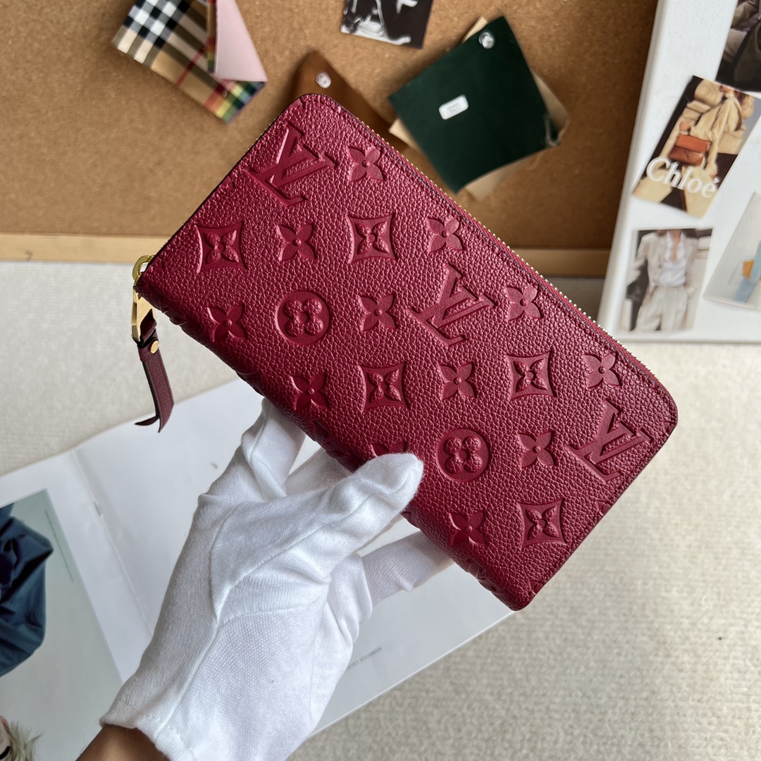 Designer Monogram Wallet Authentic Monogram Vernis Long Trifold Wallet - Bag - Gorchic - $60.99