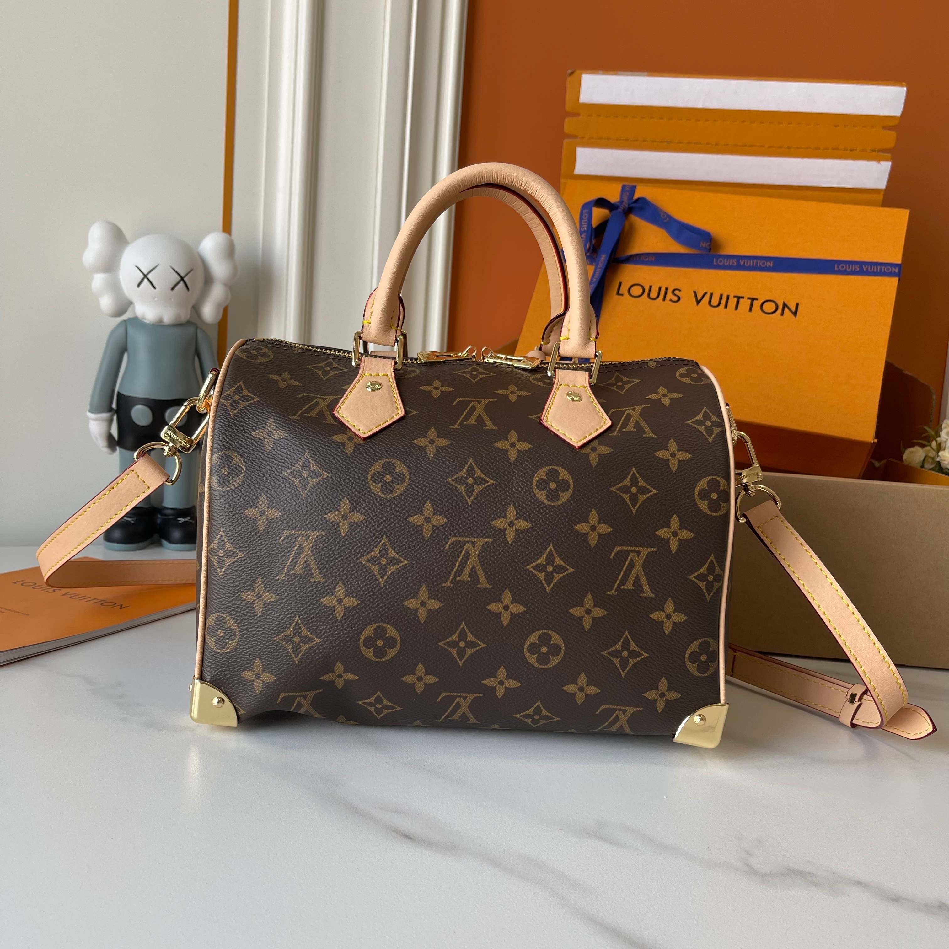 Designer Monogram x Murakami  x TM Speedy Bandoulière 25 -Bag - Gorchic - $129.99