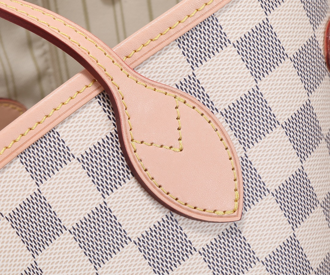 Designer Monogram Damier Azur Neo Neverfull MM - Bag - Gorchic - $110.99