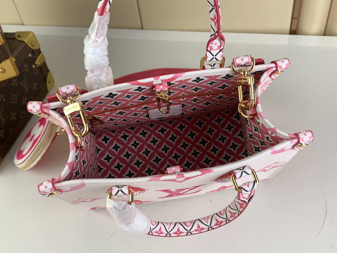 Designer Monogram Canvas Onthego Bag - Gorchic - $114.99