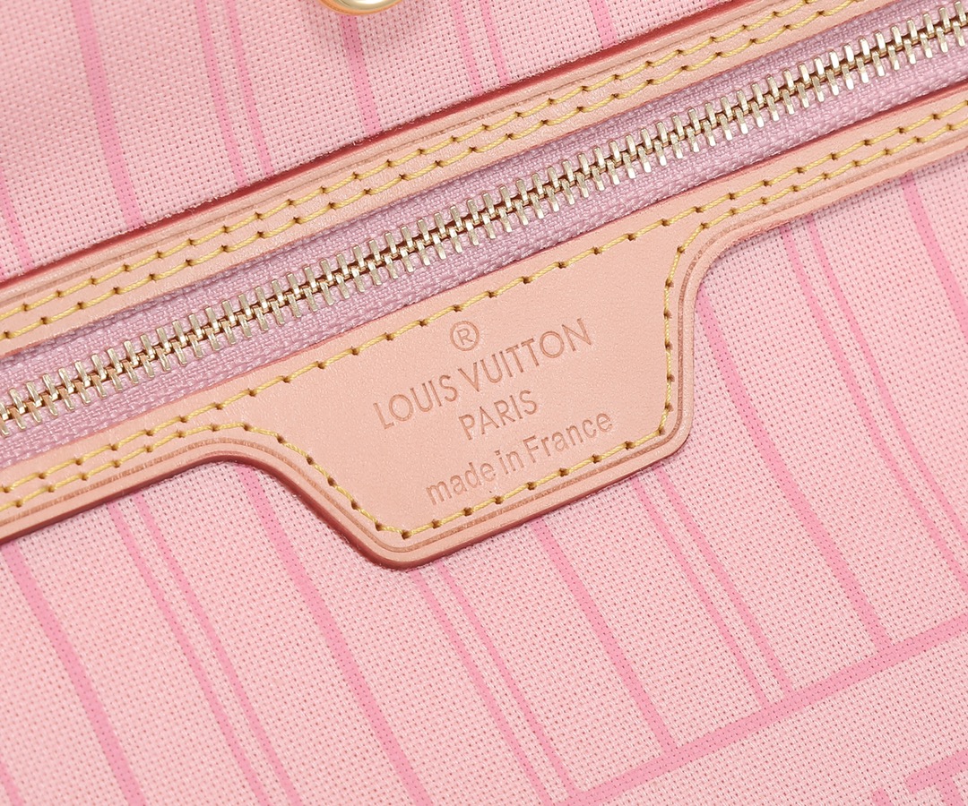 Designer Monogram Damier Azur Neo Neverfull MM - Bag - Gorchic - $110.99