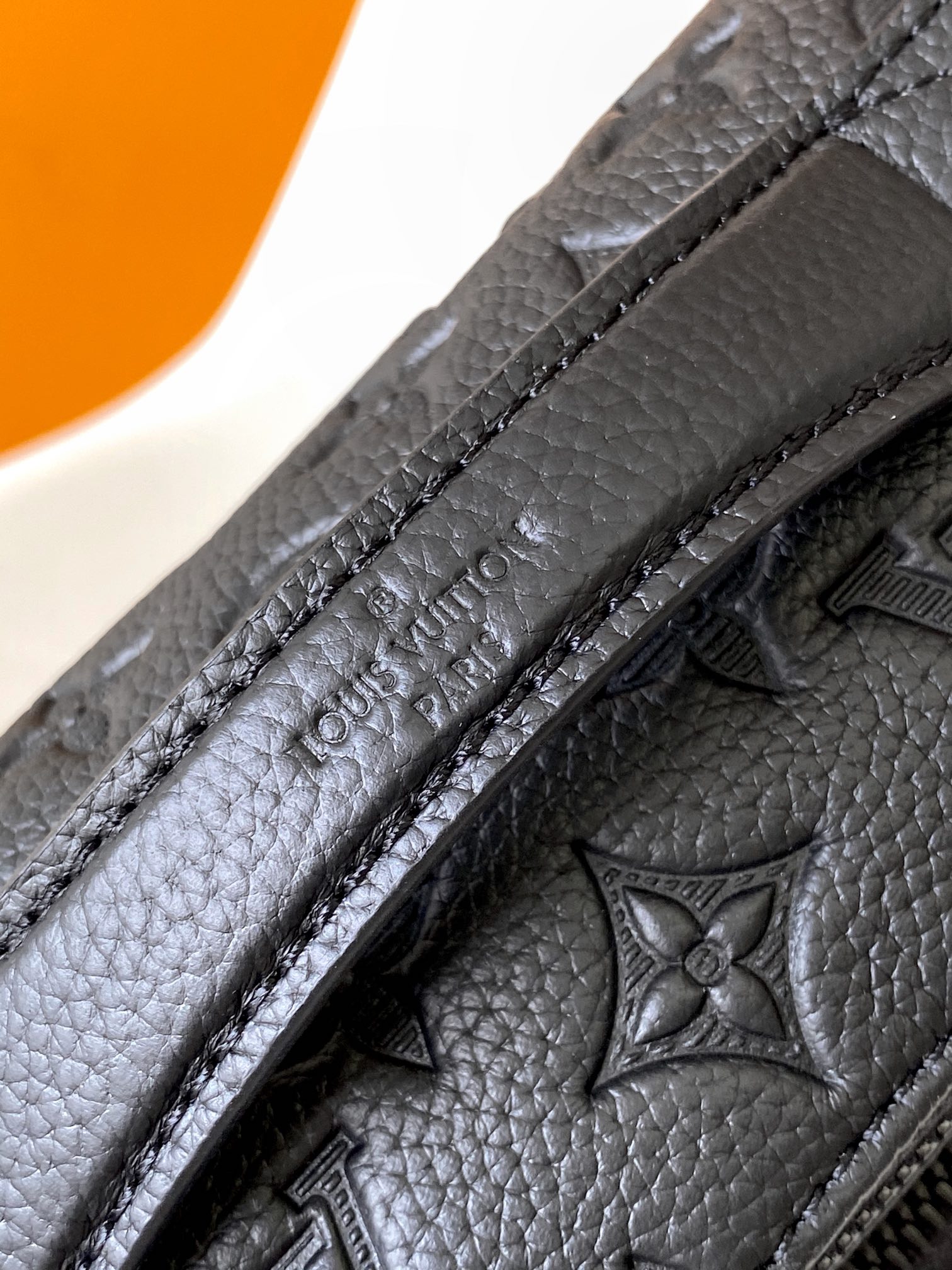 Designer Monogram  Calfskin Monogram Shadow Discovery Bumbag Black - Bag - Gorchic - $119.99