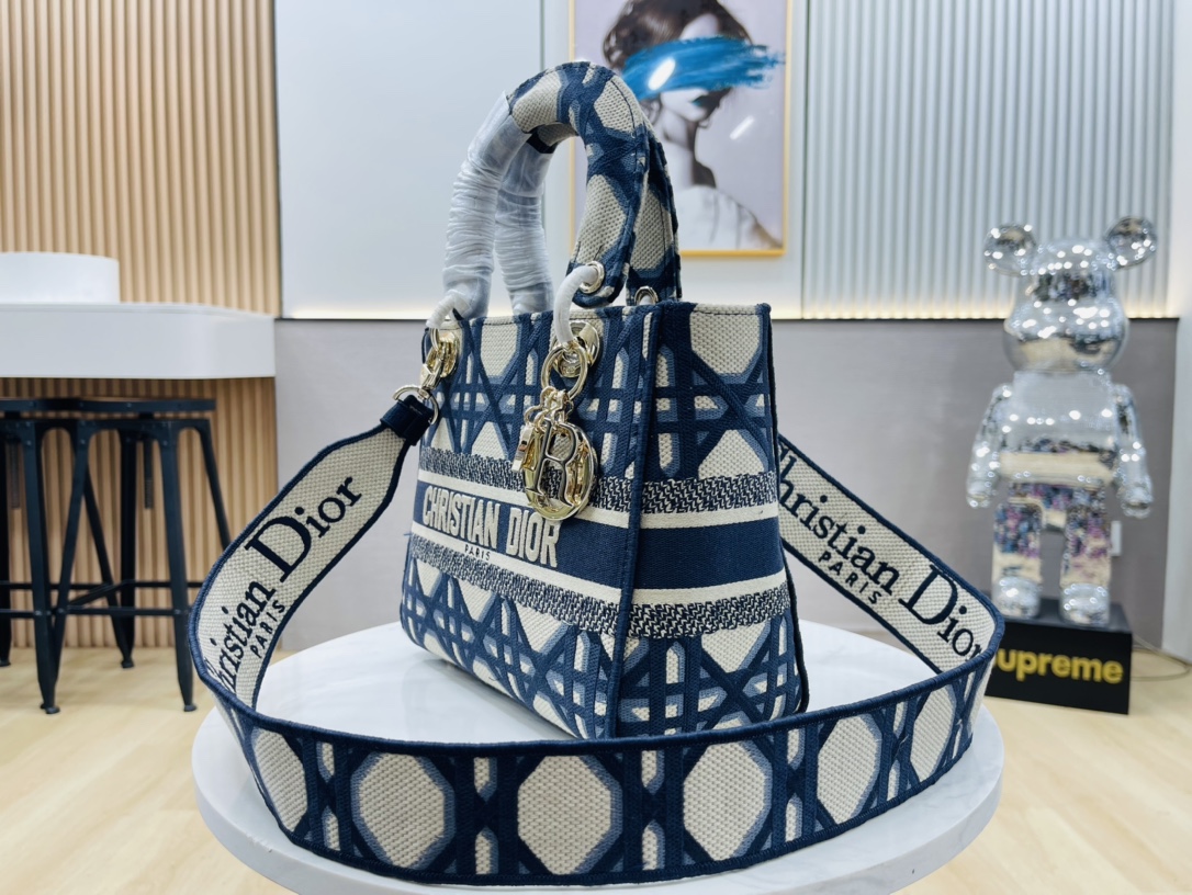 [TOP] D Inspired Medium Lady D Inspired Bag - Gorchic - $213.99