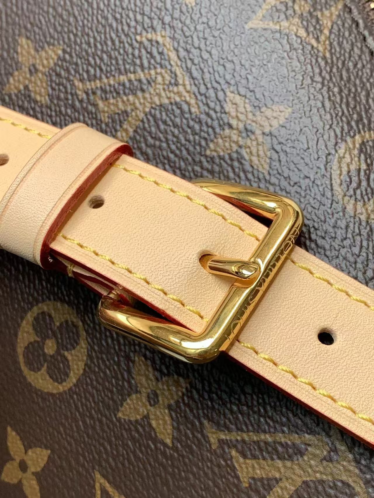 Designer Monogram Bumbag Monogram Canvas Bag - Gorchic - $113.99