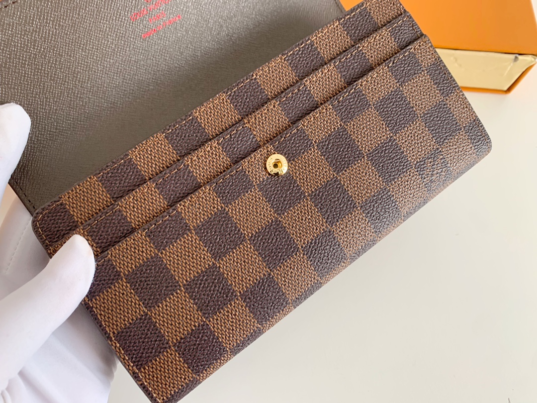 Designer Monogram Portefeuille Sarah Long Wallet - Gorchic - $58.99