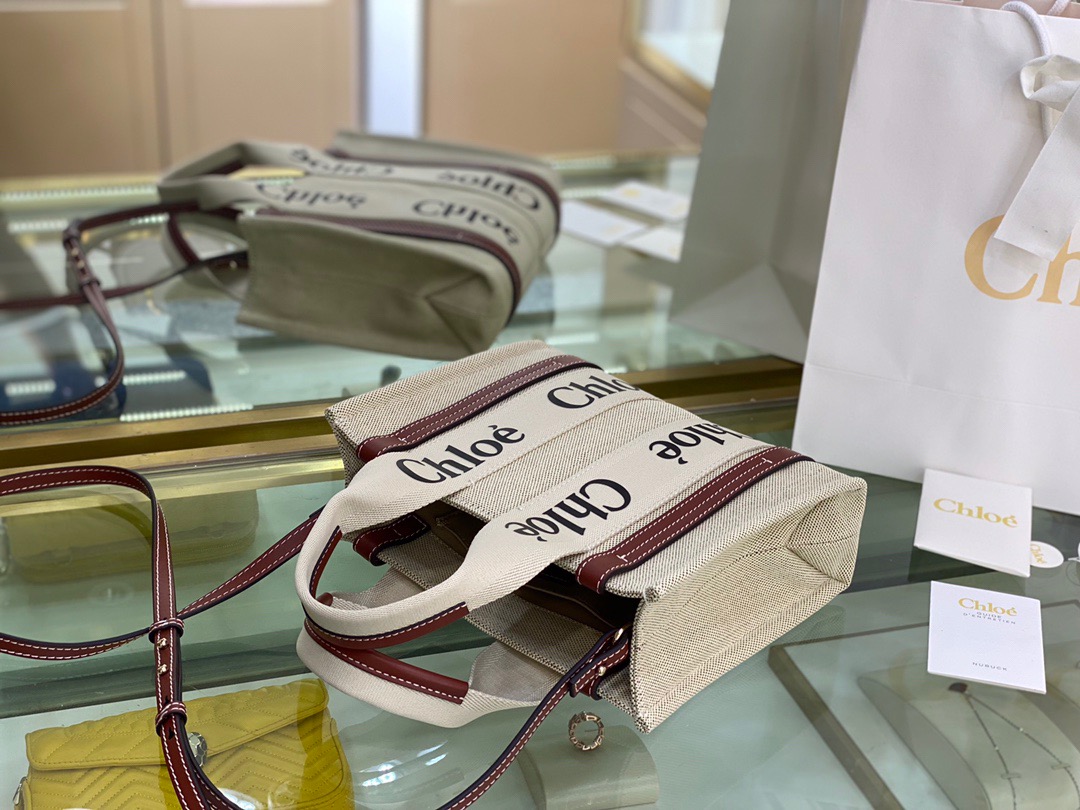 chleo Woody tote bag Small Size - Bag - Gorchic - $113.99