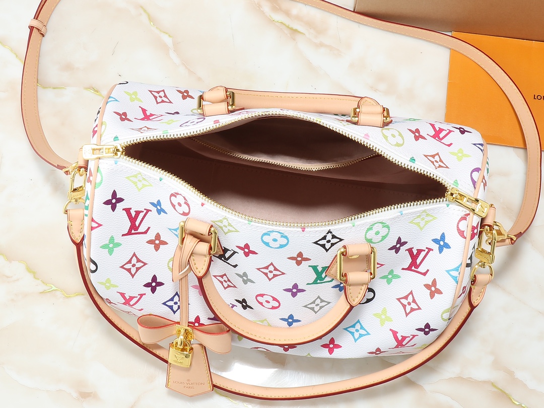 Designer Monogram x Murakami  x TM Speedy 30 -Bag - Gorchic - $137.99