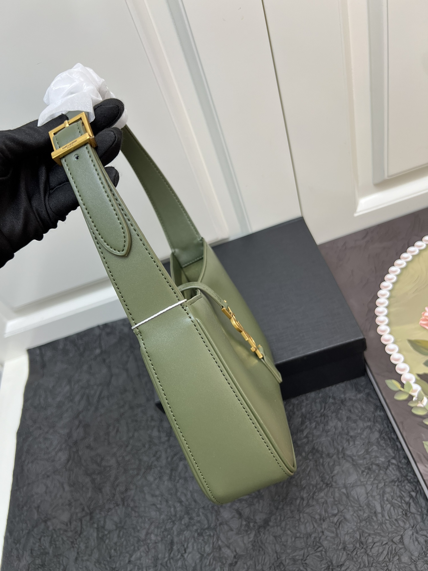 Lady Designer Fashion Le 5 à 7 hobo bag - Green Bag - Gorchic - $110.99