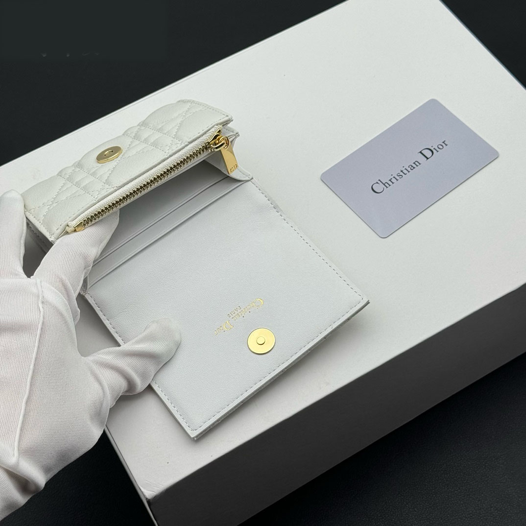 D Inspired Caro Montaigne Glycine Wallet-White Leather Wallet - Gorchic - $55.99