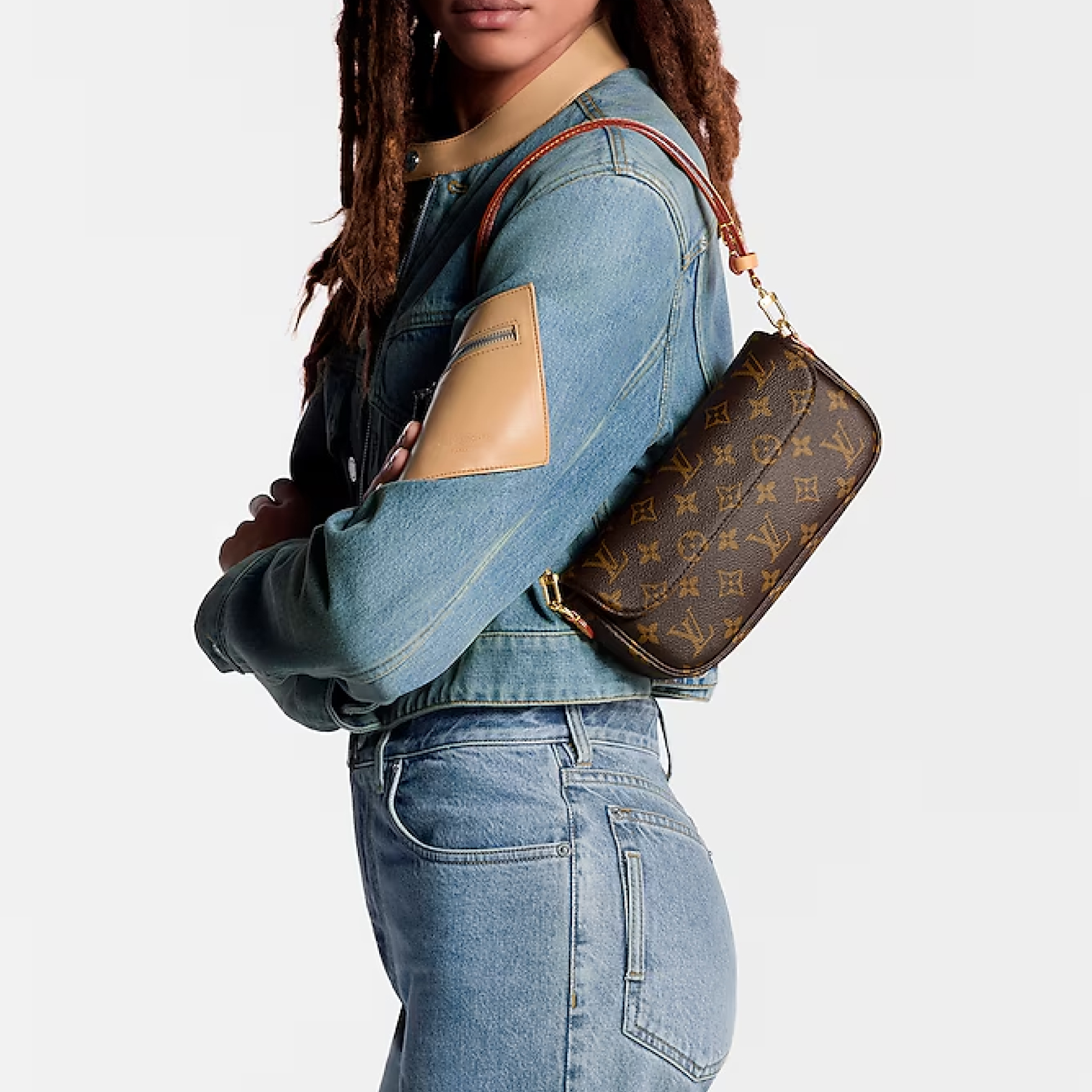 Designer Monogram Wallet on Chain Ivy Bag - Gorchic - $106.99