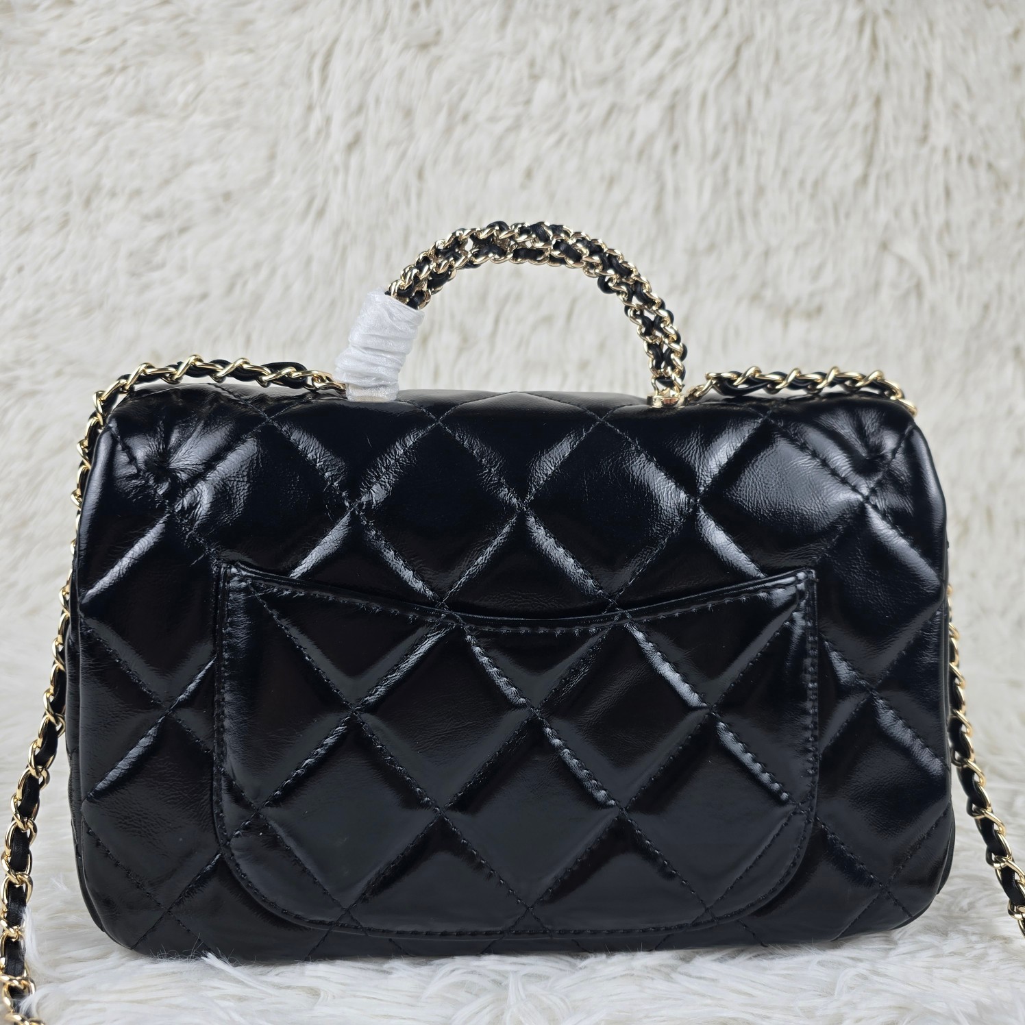CC Inspired 24B Bag Black Color Large Size - Gorchic - $137.99