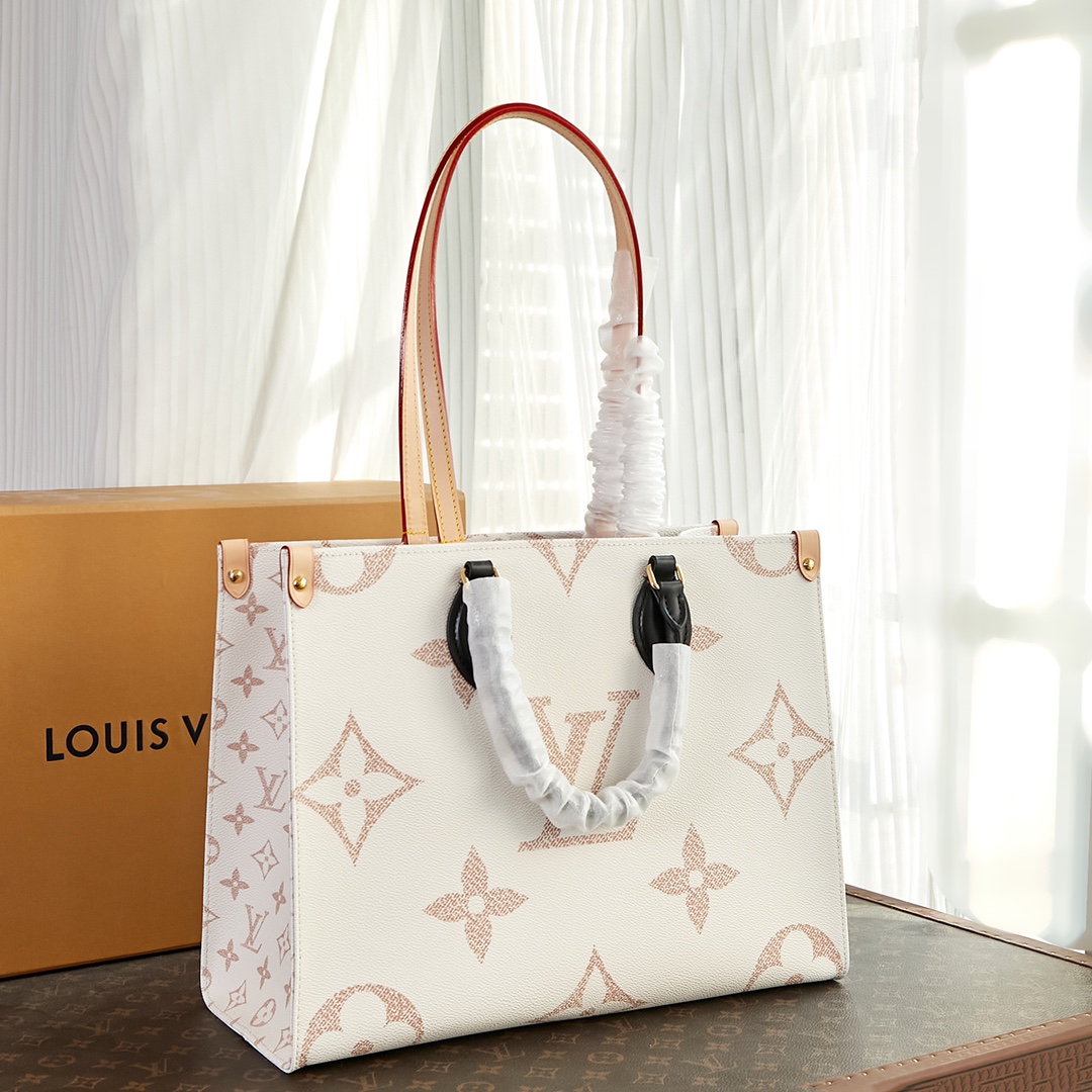 Designer Monogram Canvas Onthego MM - Bag - Gorchic - $129.99