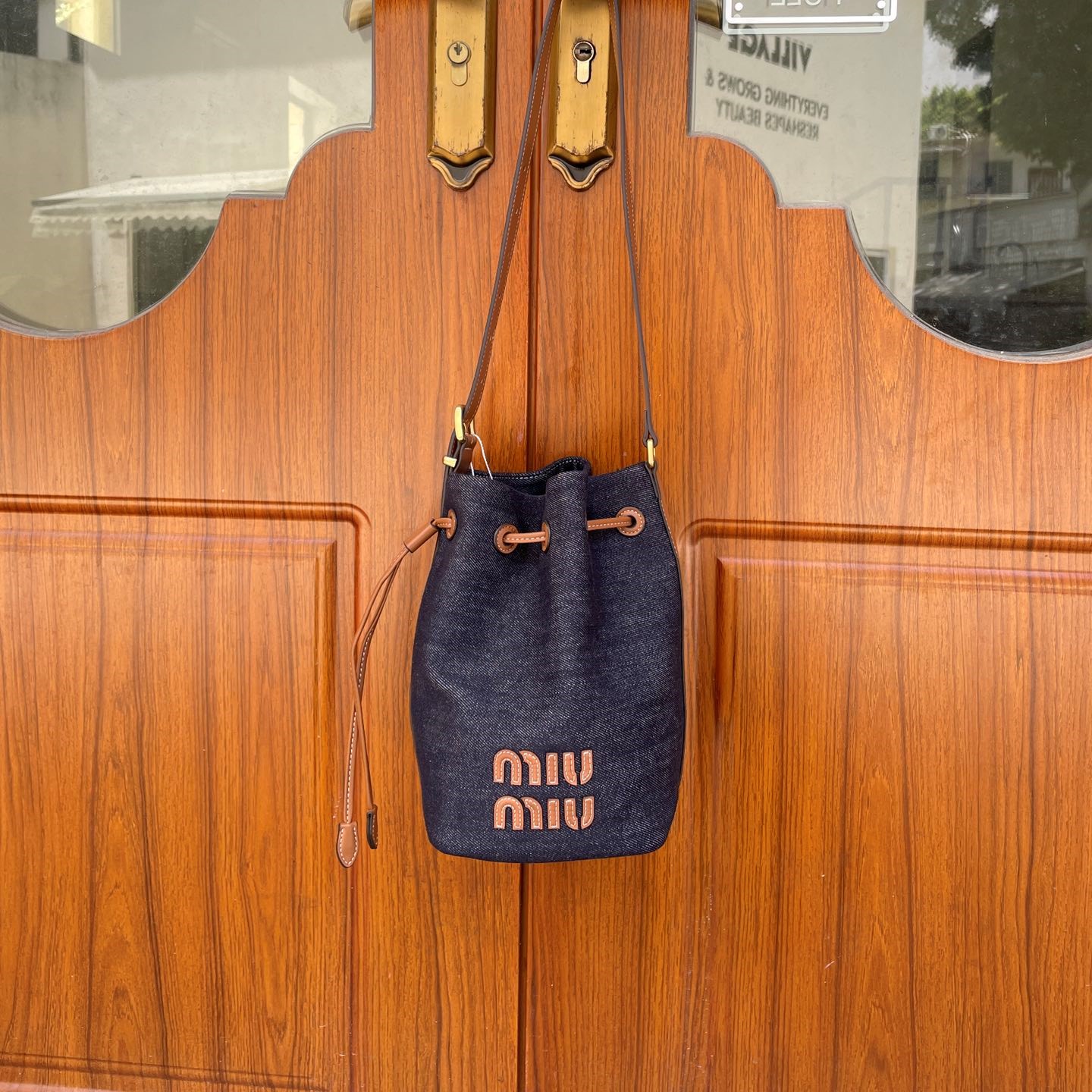 MU Leather bucket bag-Black - Bag - Gorchic - $119.99