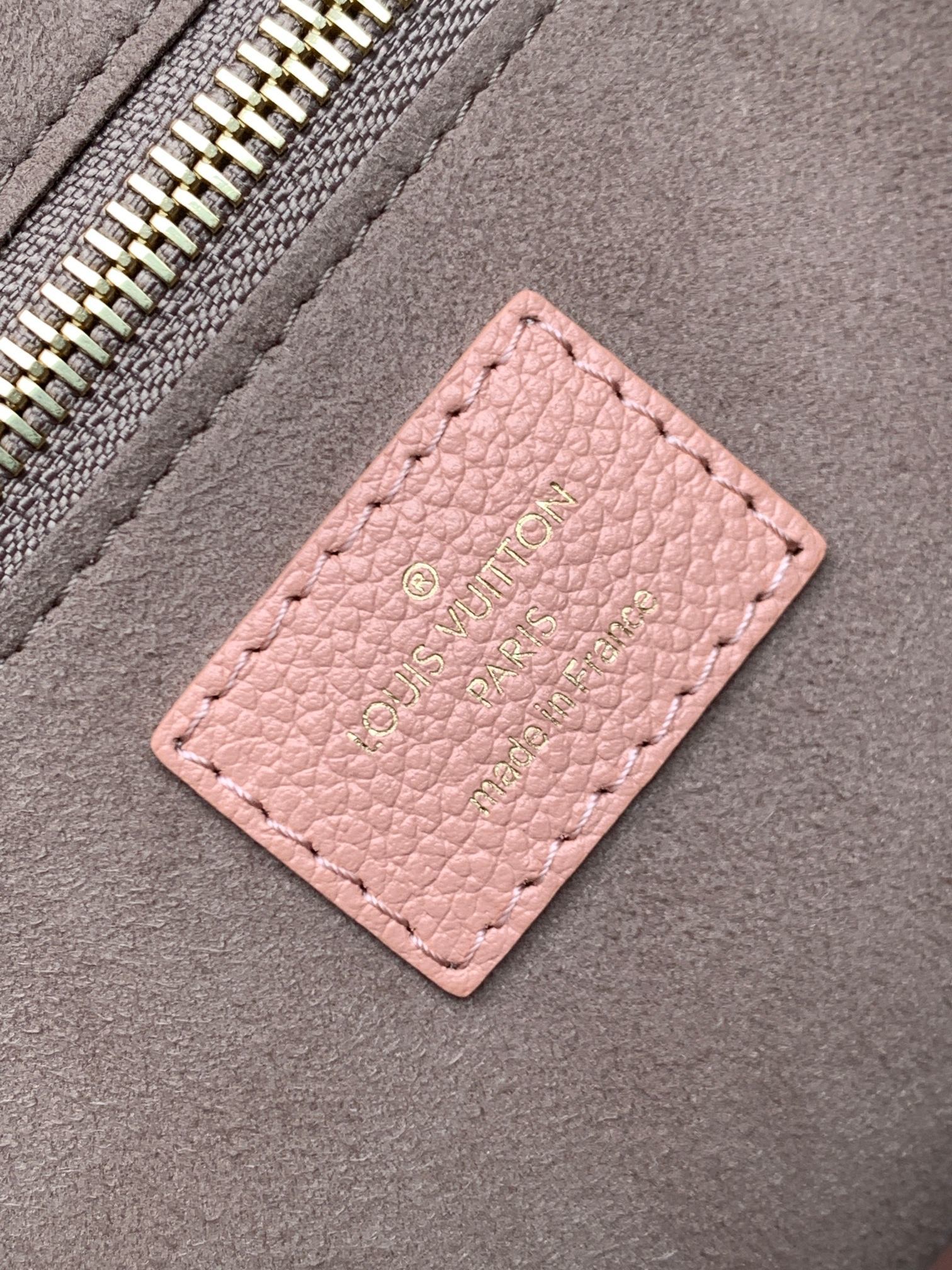 Designer Monogram Neverfull MM Pink Embossed Medium Shopping Bag - Gorchic - $124.99