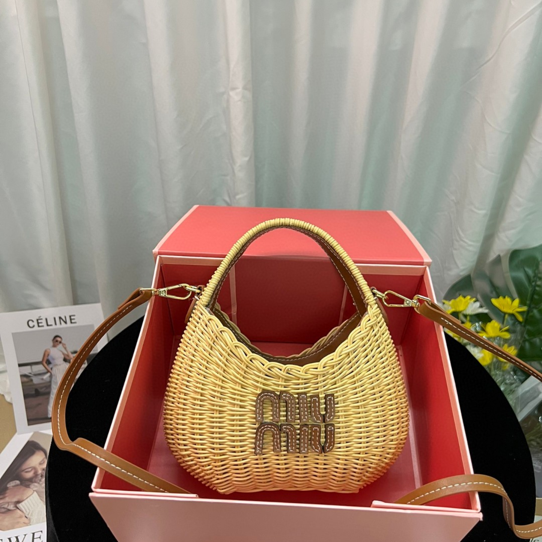 MU Wander matelassé nappa leather hobo bag - Khaki - Gorchic - $121.99