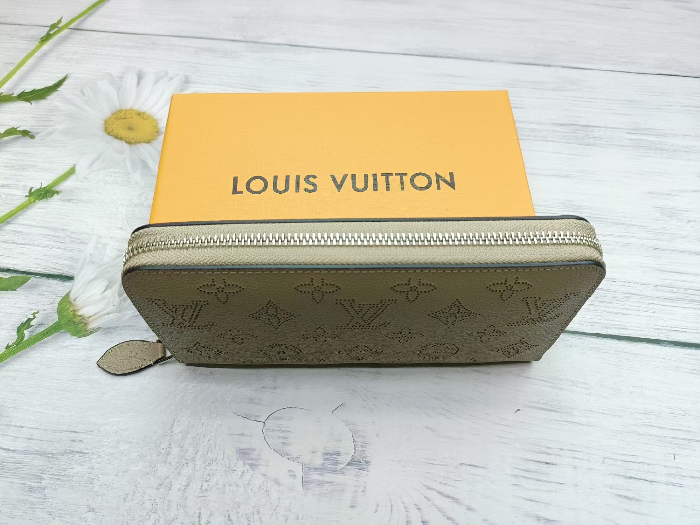 Designer Monogram  Long Zippy Wallet - Gorchic - $58.99