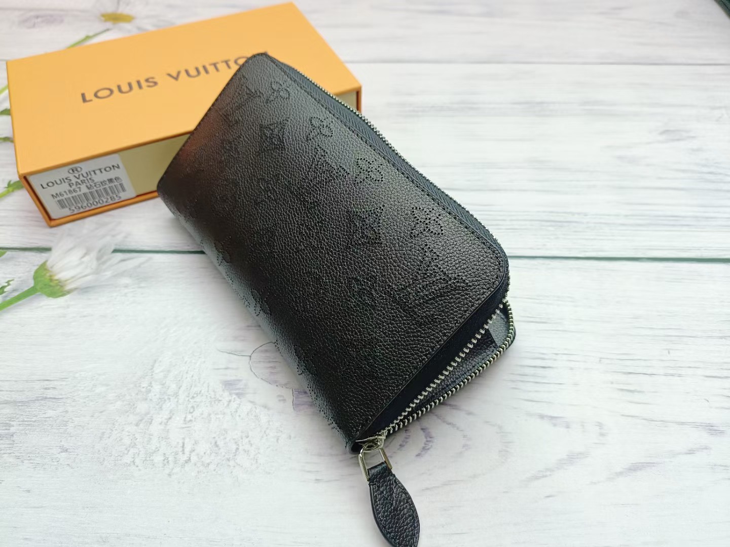 Designer Monogram  Long Zippy Wallet - Gorchic - $58.99