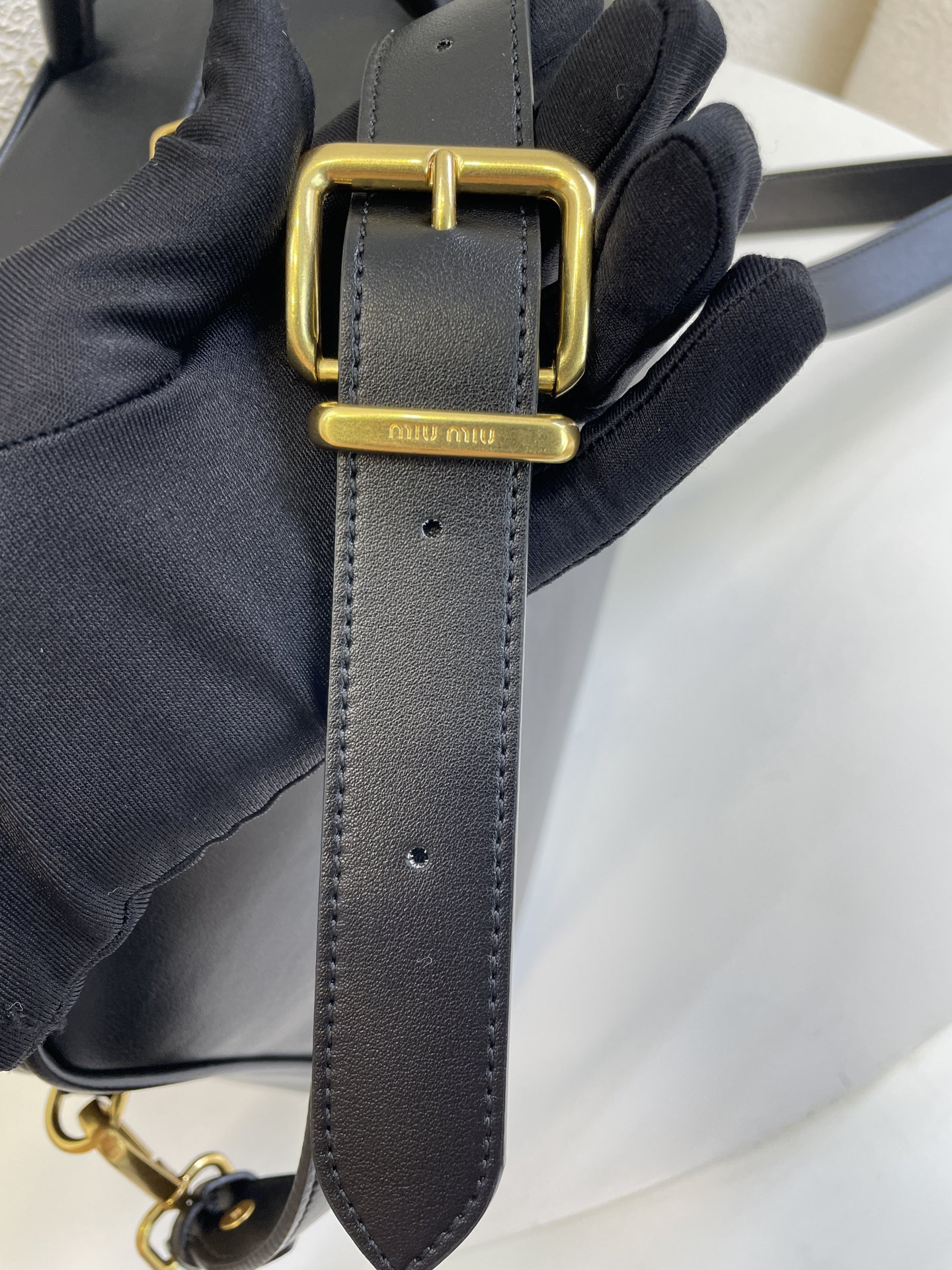 Residenza MU Leather Top-Handle Bag- Black - Bag - Gorchic - $158.99