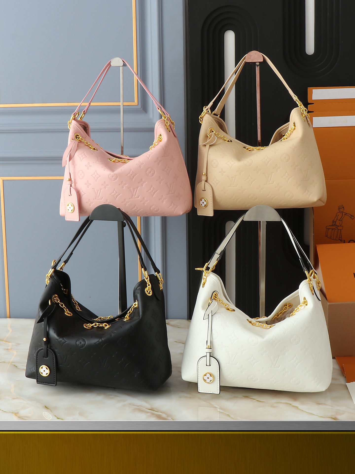 Designer Monogram Summer Bundle Dégradé Pink Bag - Gorchic - $131.99