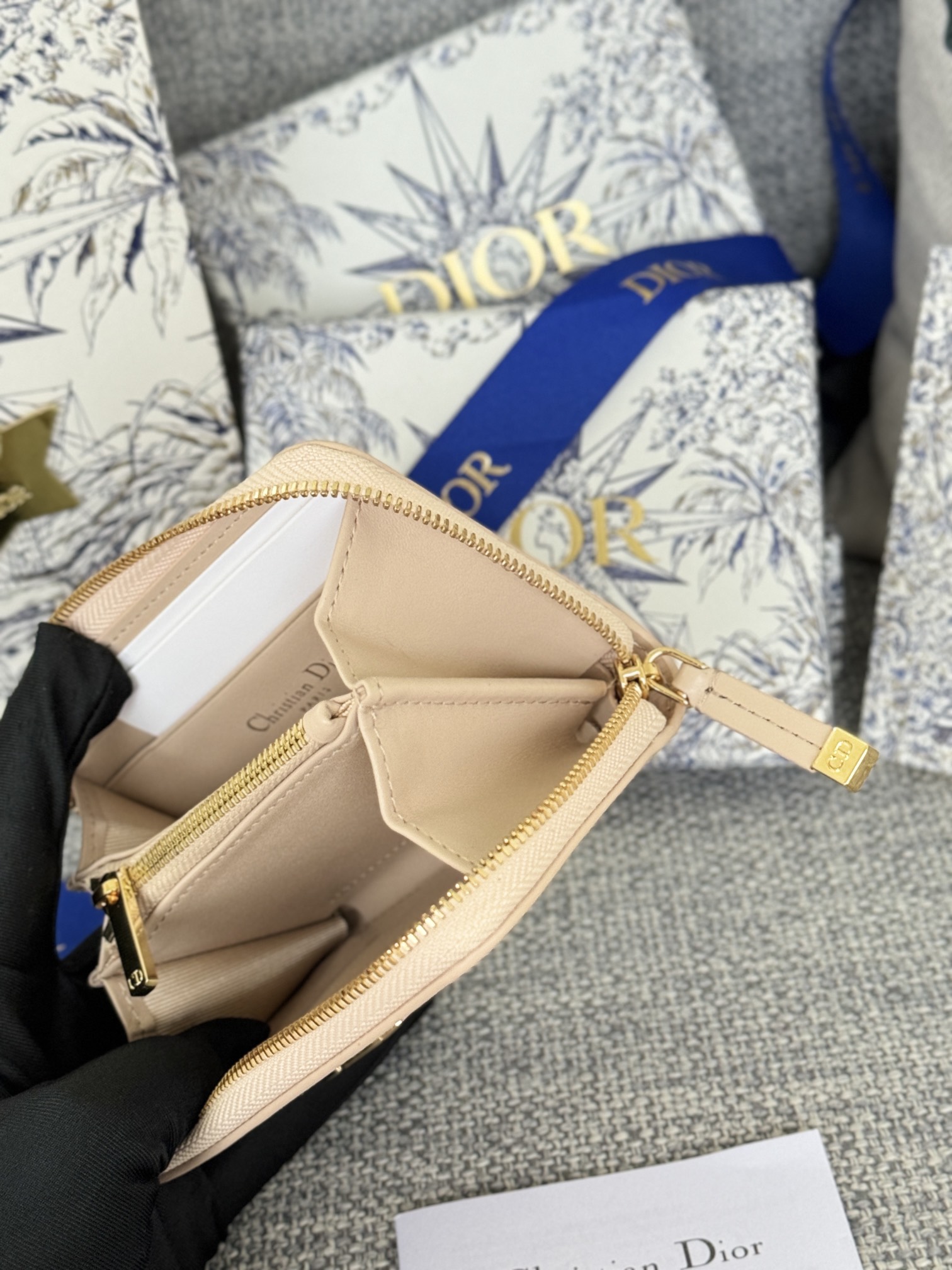 D Inspired  Montaigne Voyageur Wallet-apricot Wallet - Gorchic - $52.99