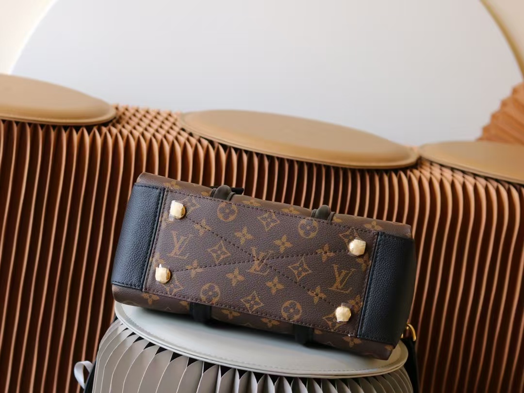 Designer Monogram Soufflot BB Black Bag - Gorchic - $127.99