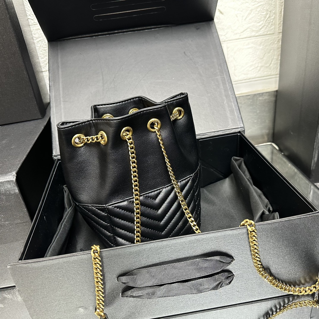 Lady Designer JOE backpack in Calfskin Black - Bag - Gorchic - $139.99