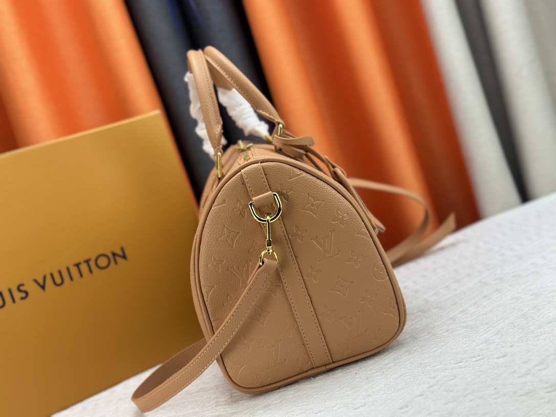 Designer Monogram Speedy Soft 30 -Brown Bag - Gorchic - $144.99