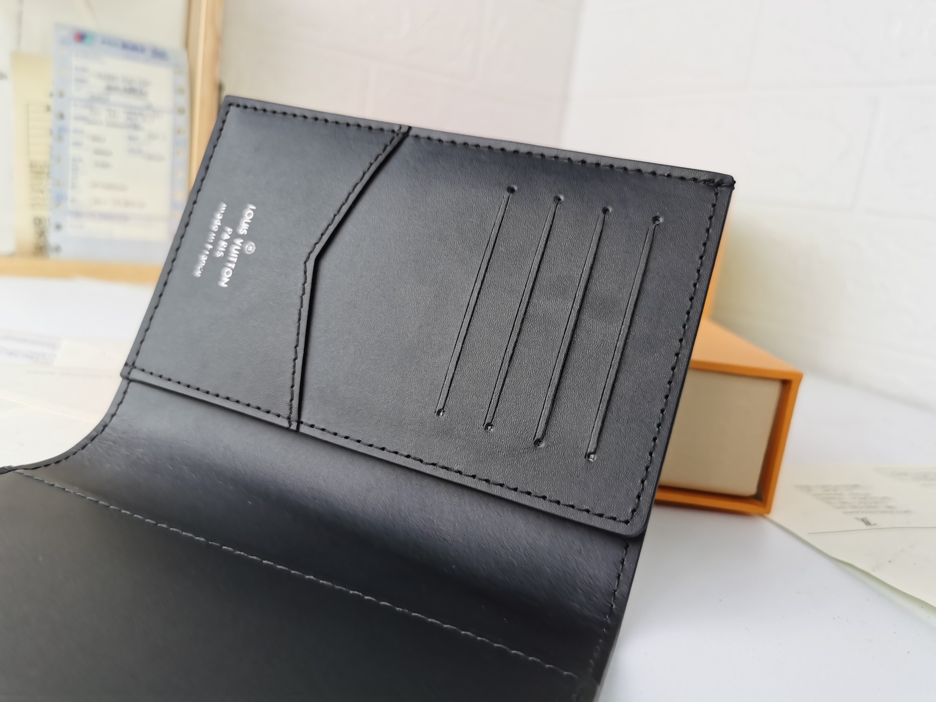 Designer Monogram Taurillon Shadow Pocket Organizer Wallets - Wallet - Gorchic - $66.99