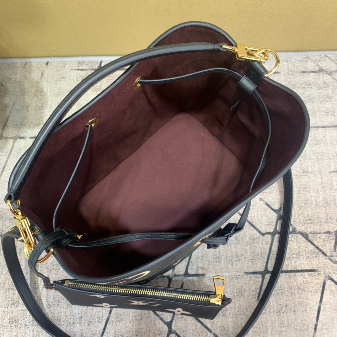 Designer Monogram  NeoNoe MM Bucket Bag - Gorchic - $121.99