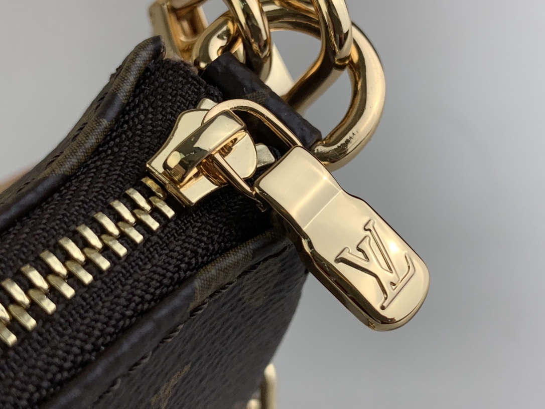 Designer Monogram Pochette Mahjong Set Crossbody Bag - Gorchic - $118.99