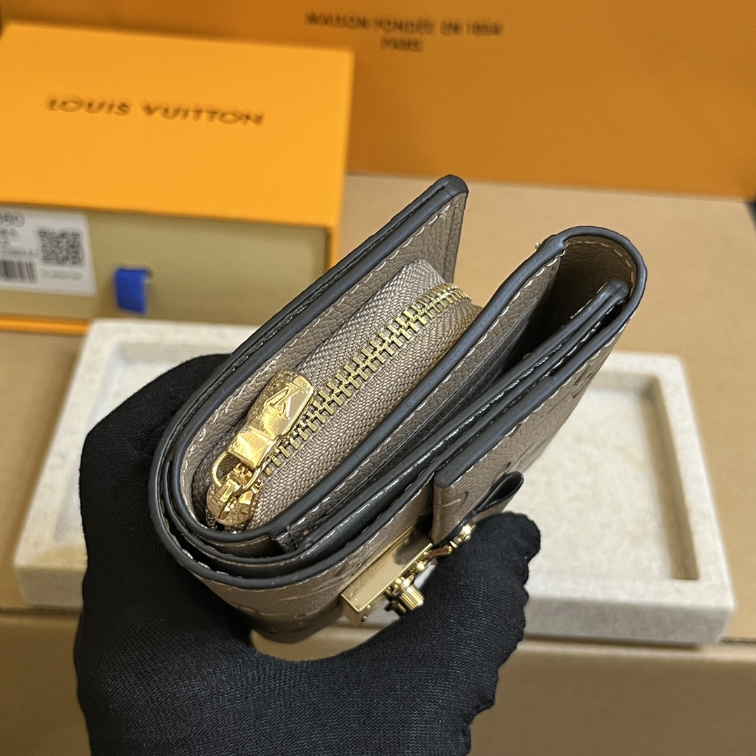 Designer Monogram  Métis Monogram Empreinte Wallet-Elephant Gray Wallet - Gorchic - $55.99