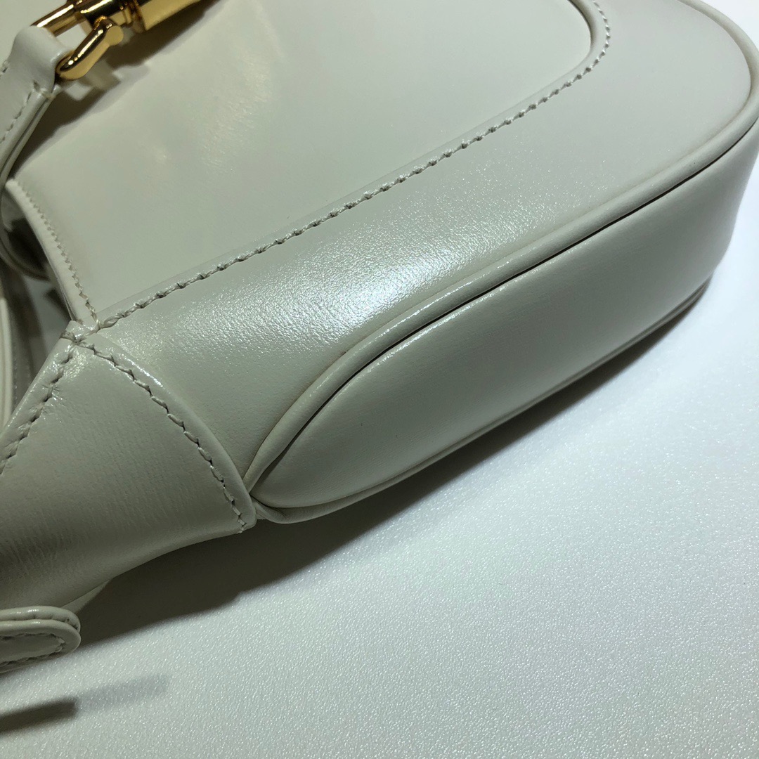 Double-G Jackie 1961 mini shoulder bag-White - Bag - Gorchic - $121.99