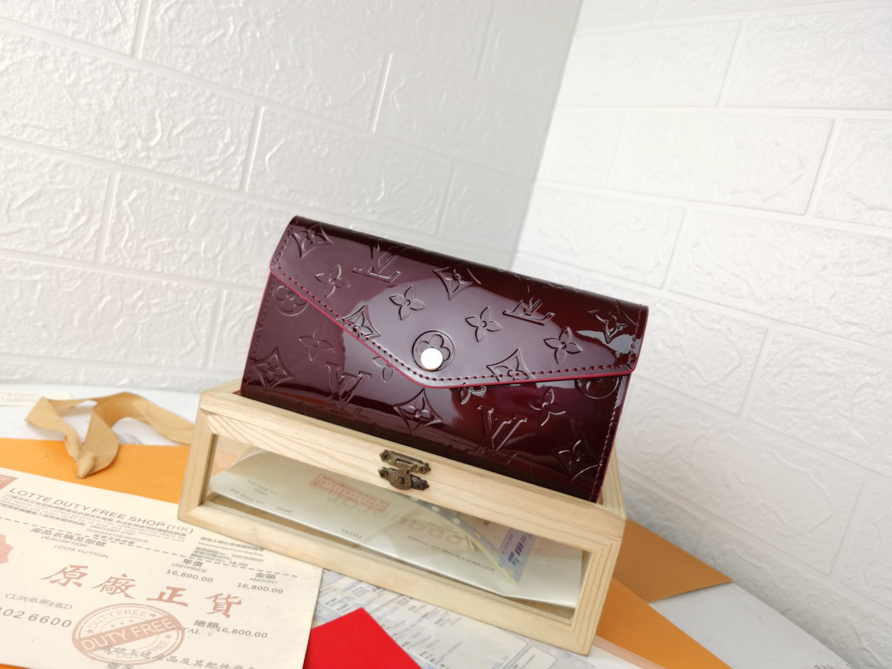 Designer Monogram Wallet - Bag - Gorchic - $79.99