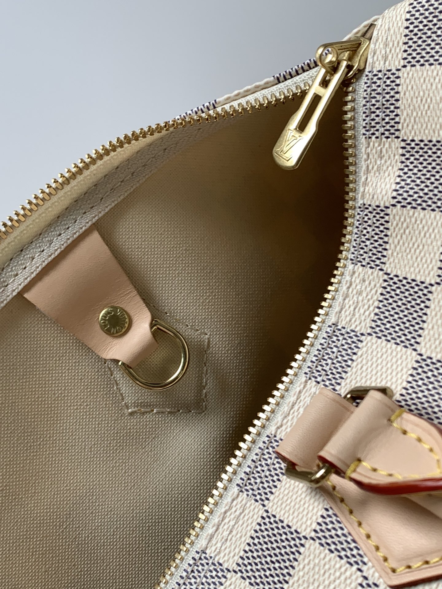 Designer Monogram Speedy Bandoulière 35 Damier Azur Canvas Women Handbag - Bag - Gorchic - $129.99