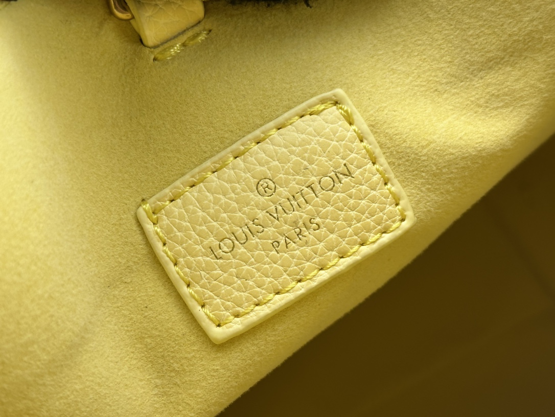 Designer Monogram  Low Key Hobo PM Bag in Yellow - Bag - Gorchic - $139.99