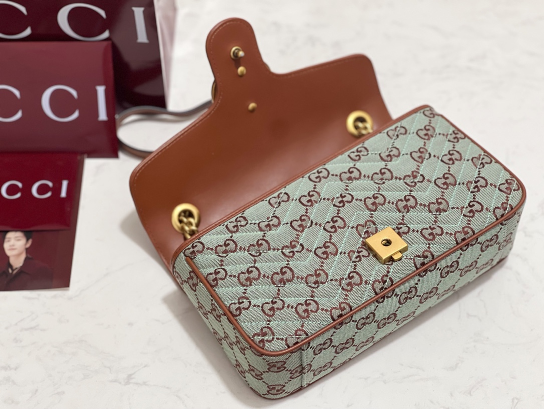 Double-G GG Marmont Shoulder Bag Multiple Size - Bag - Gorchic - $124.99