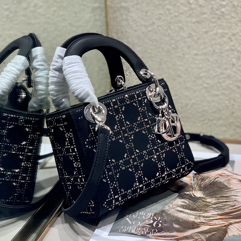 D Inspired Small Lady D Inspired Bag Black - Bag - Gorchic - $138.99