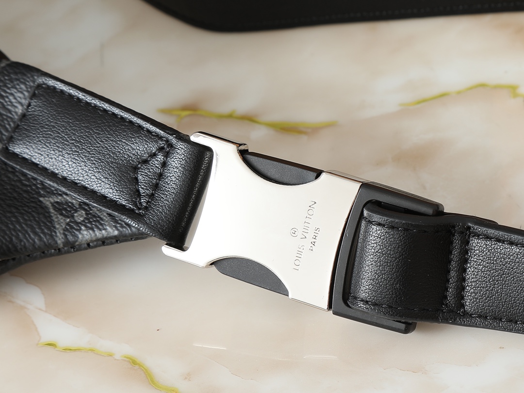 Designer Monogram Discovery Bum Bag - Black Old Fashioned Bags - Gorchic - $123.99