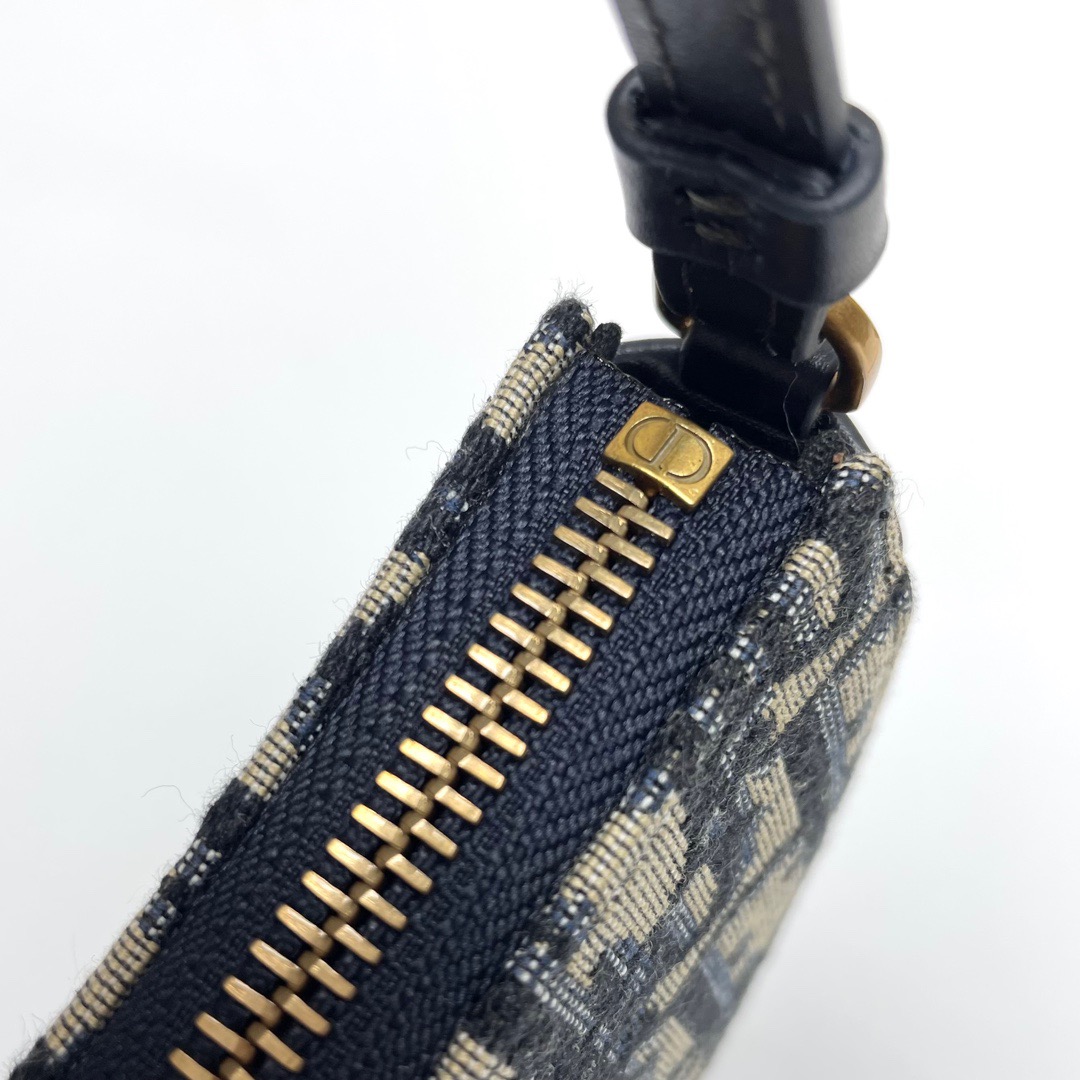 D Inspired Saddle Rodeo Pouch  Blue D Inspired Oblique Jacquard - Bag - Gorchic - $148.99