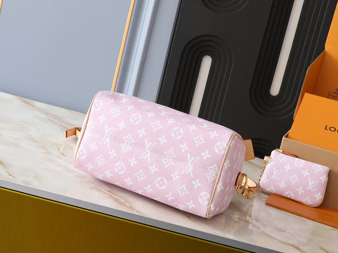 Designer Monogram  Speedy P9 Bandoulière  25 Candy Pink - Bag - Gorchic - $132.99