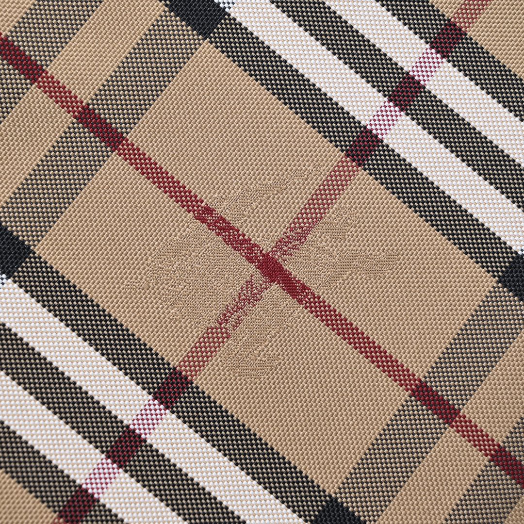 burbery Invisible War Horse Shopper - Checkered Brown Bag - Gorchic - $163.99