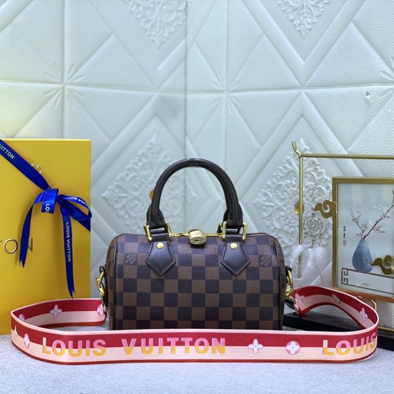 Designer Monogram Speedy Bandoulière 20 Damier Ebene Women Handbag - Bag - Gorchic - $117.99